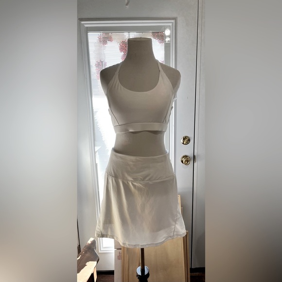 2pc white tennis outfit - Picture 1 of 7
